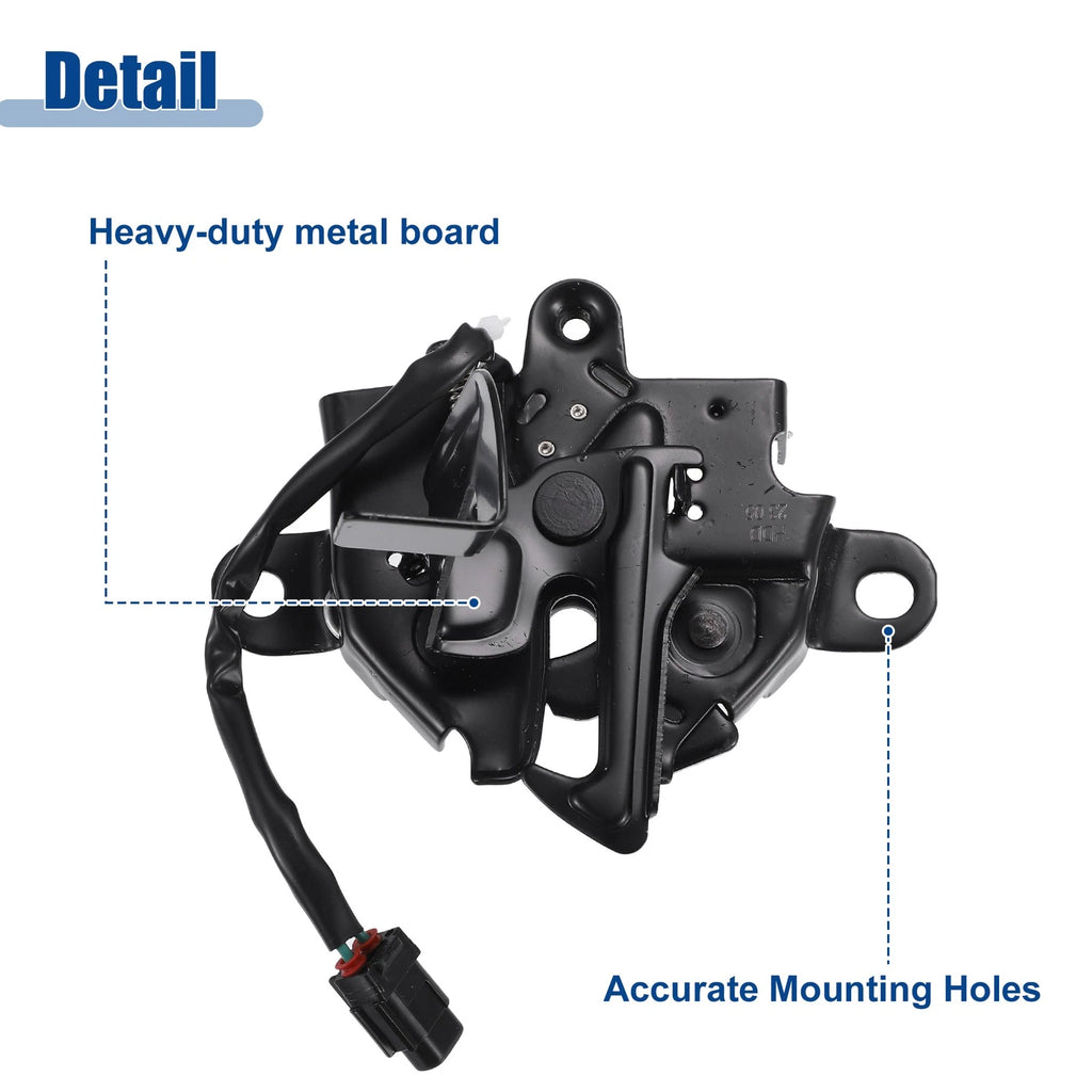 Hood Latch Lock for Lexus RX350 (2016–2022) No. 5351048250/535100E130