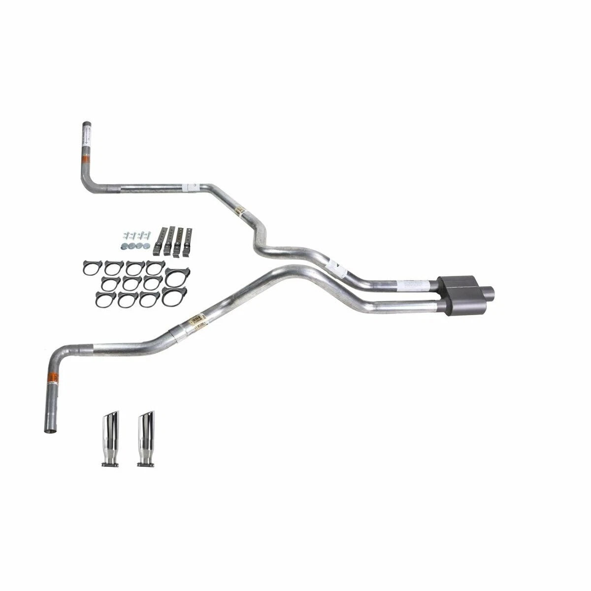 Dual Exhaust Pipe with 1 Chamber Muffler for Tundra (2000–2007)