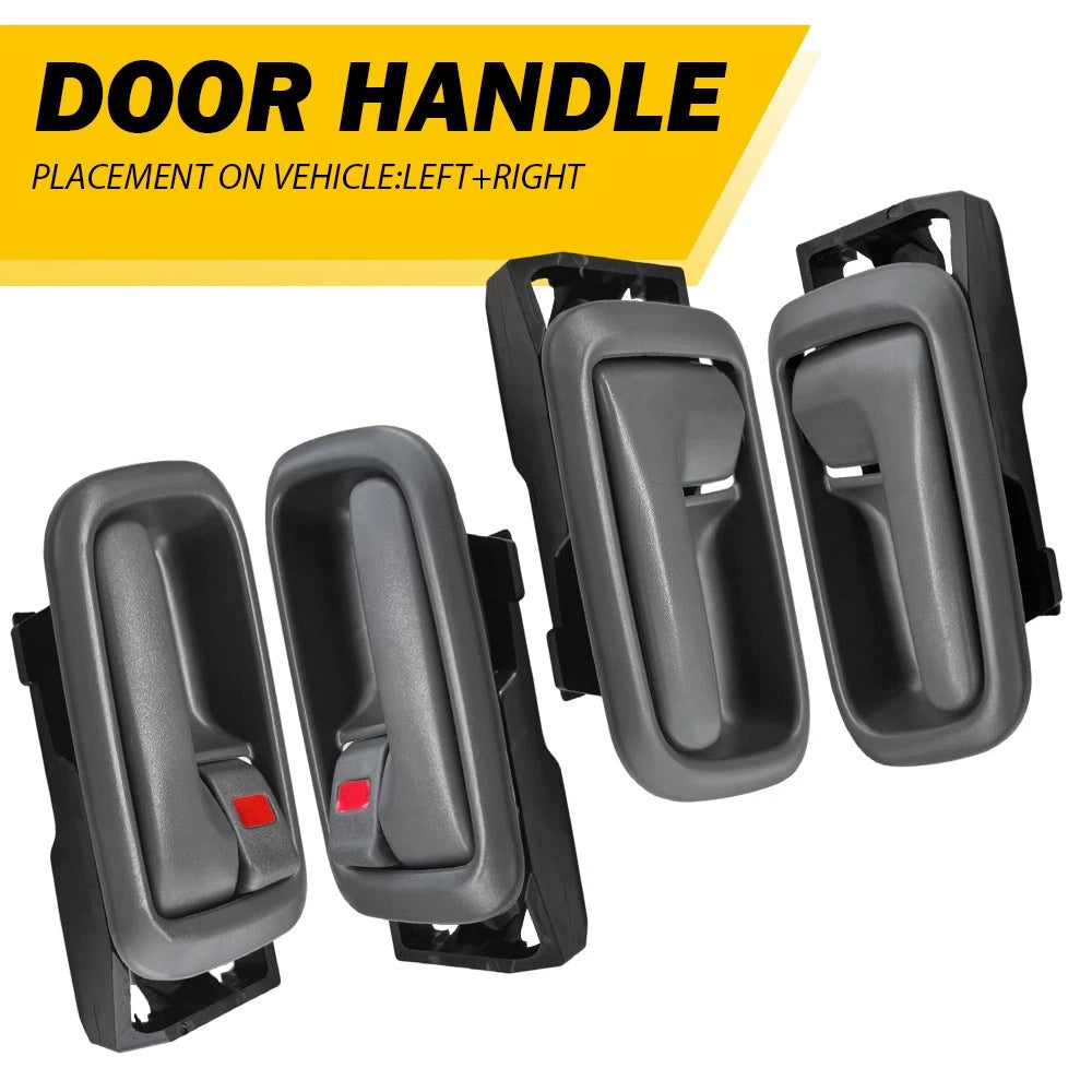 Set of 4 Interior Door Handles for Toyota Tundra (2000–2006) Gray