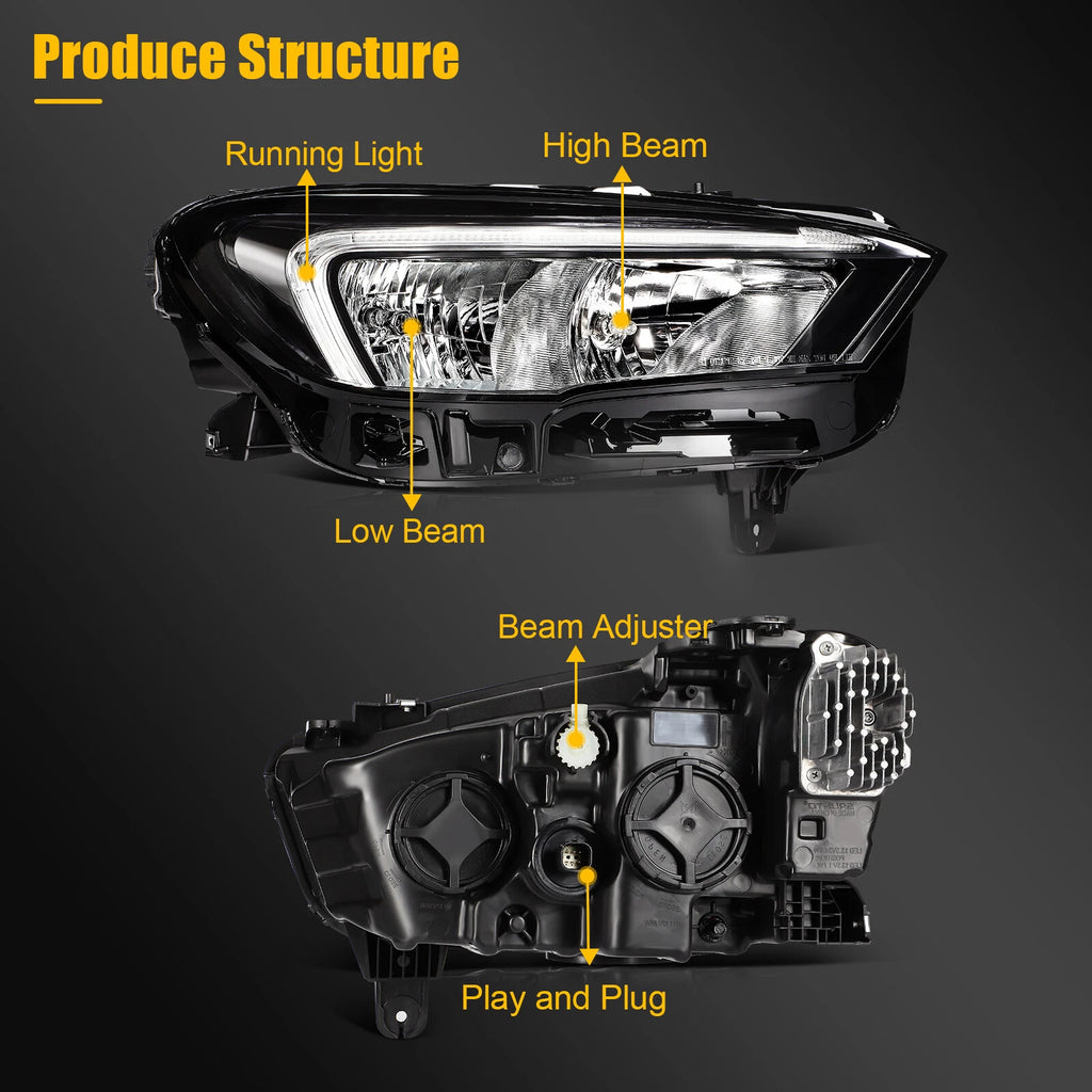Pair of LED Headlights for Buick Encore GX (2020–2023)