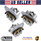 Set of 2 Front & Rear Brake Calipers with Pads for Can-Am Commander 800 (2011–2020)