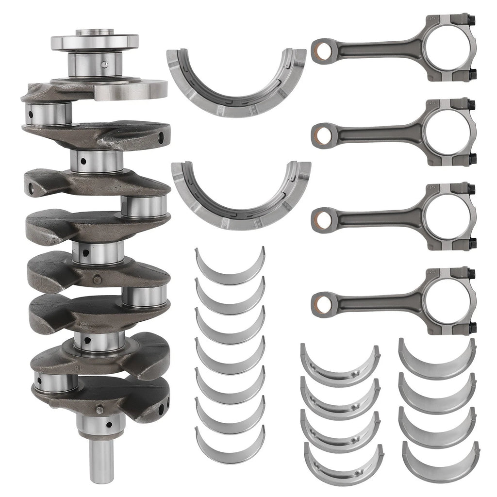 2.4L Engine Crankshaft & Con Rod & Bearings Set for Chevy GMC Buick (2004–2010)