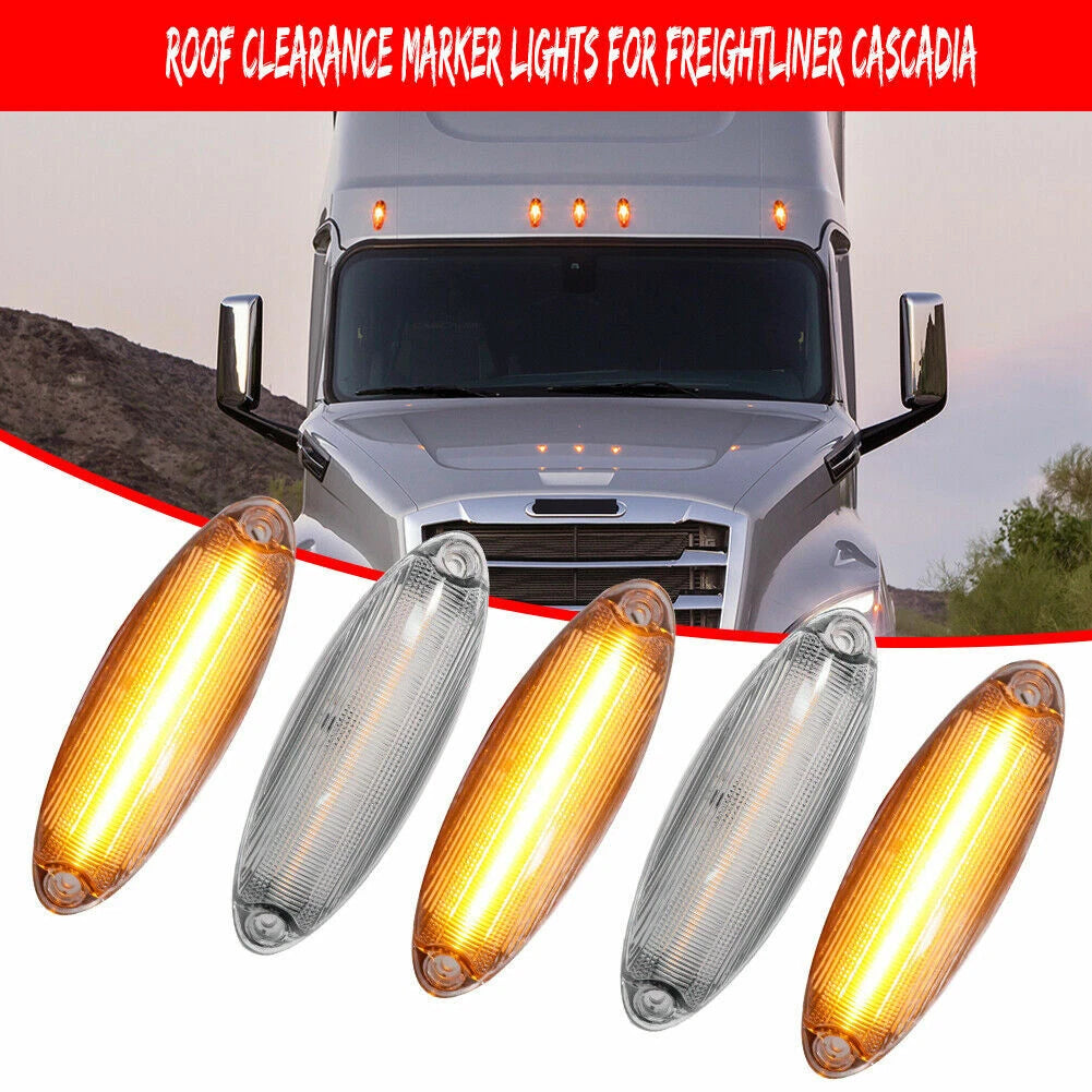 LED Cab Roof Clearance Marker Light for Freightliner Cascadia (2008–Present)