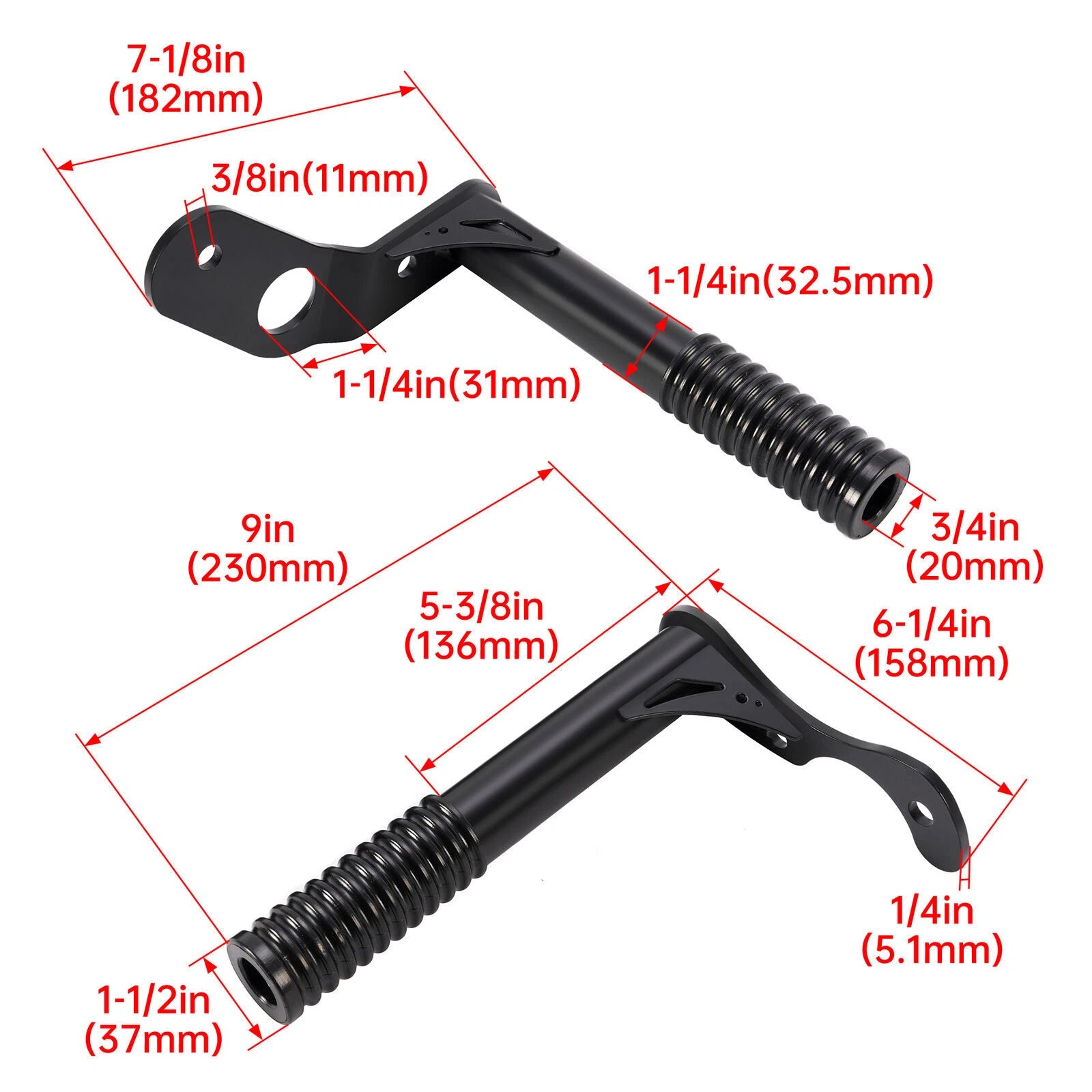 Rear Passenger Peg Crash Bar for Harley Street Bob FXBB Softail FXST (2018–2024)
