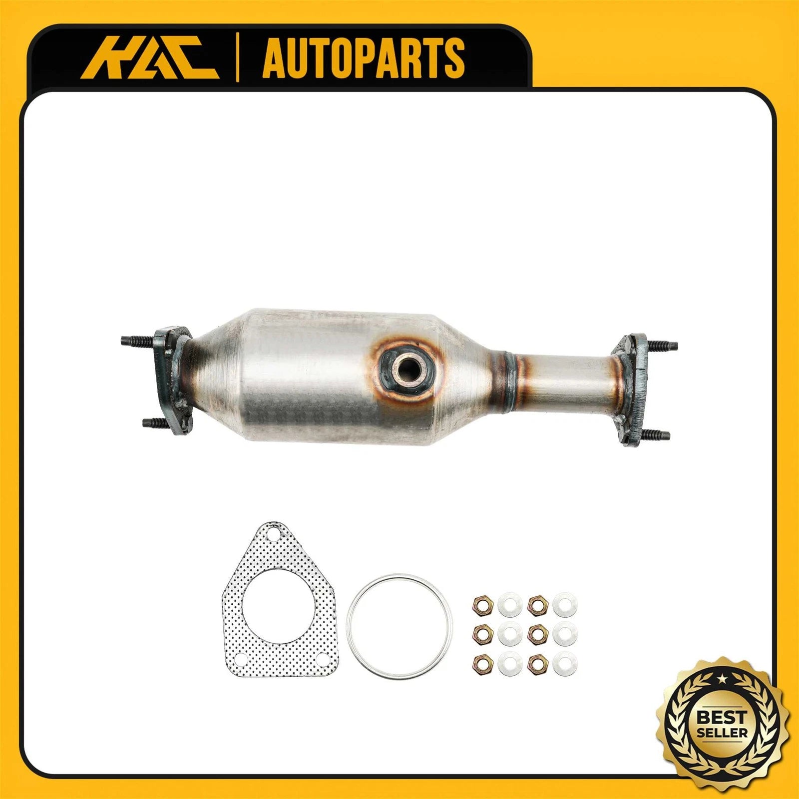 Rear Catalytic Converter for Honda Accord L4 2.3L (1998–2002)