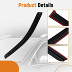 Set of 4 Wind Deflectors for Chevrolet Equinox (2010-2017)