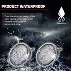 2X Clear Lens Rear Bumper Backup Lights for VW Beetle (1998–2005)