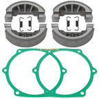 Set of 4 brake shoes for John Deere 750