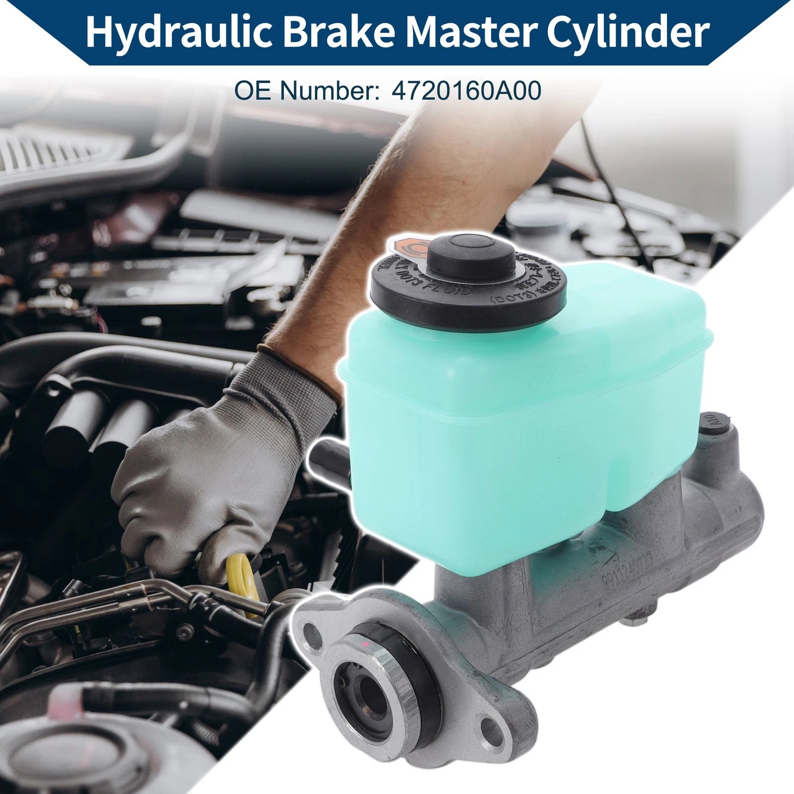 Brake Master Cylinder Reservoir No. 4720160A00 for Toyota Land Cruiser (HZJ78L)