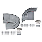 Set of 2 Corner Caps 62664 62665 for Truck Body (Curbside & Roadside)