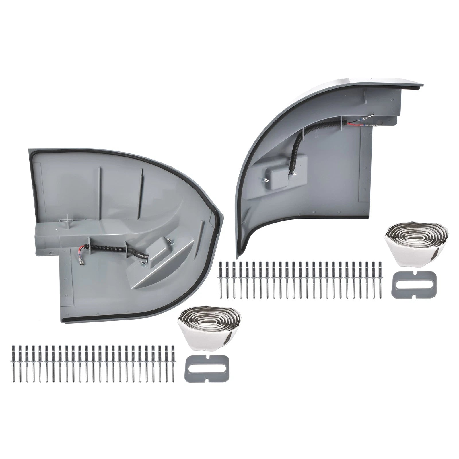 Set of 2 Corner Caps 62664 62665 for Truck Body (Curbside & Roadside)