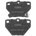 Rear Ceramic Brake Pad Set for Toyota Corolla (2001–2007)
