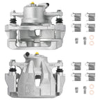 Front Disc Brake Caliper Set of 2 w/ Bracket for Toyota Corolla (2009–2019)
