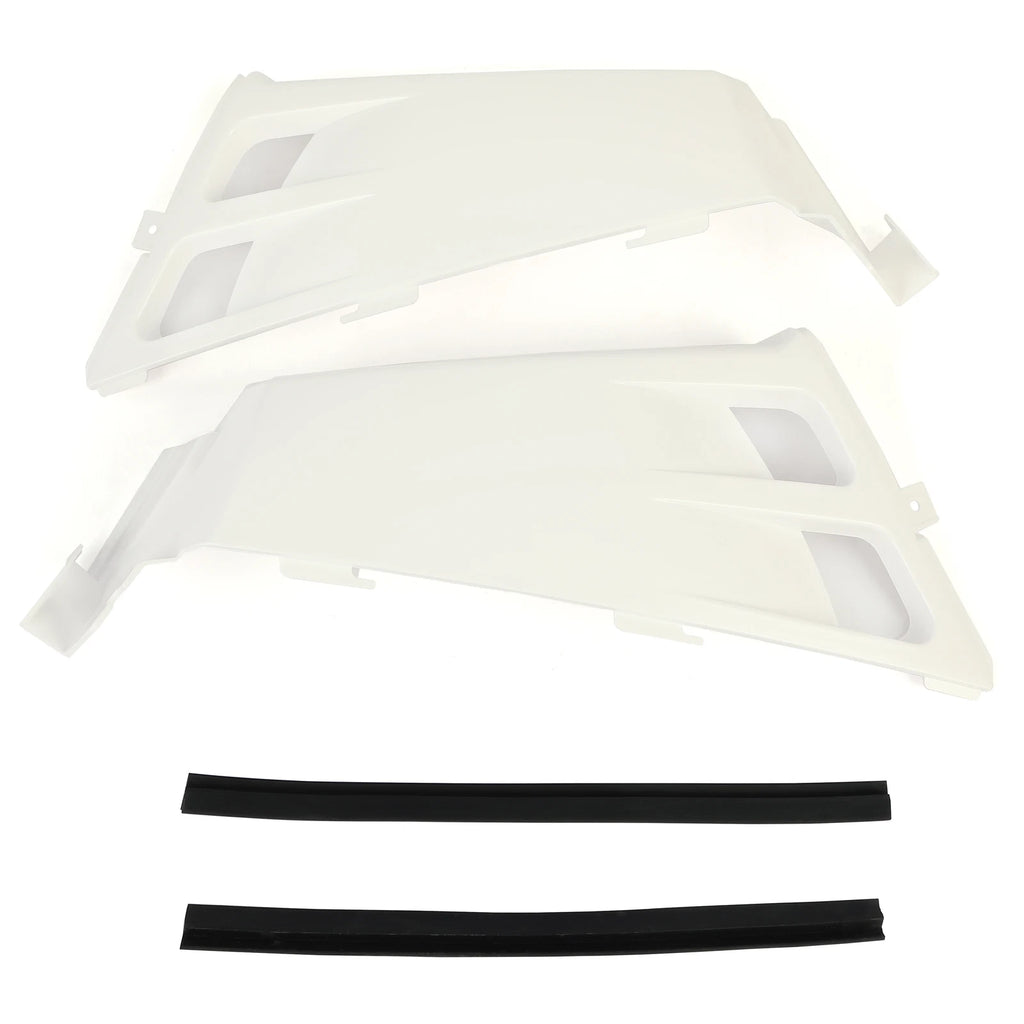 Set of 2 Gas Tank Side Covers for Yamaha Banshee 350 (1987–2006) White