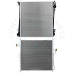 Cooling Kit: Aluminum Radiator & AC Condenser for Ford Explorer (2002–2003)
