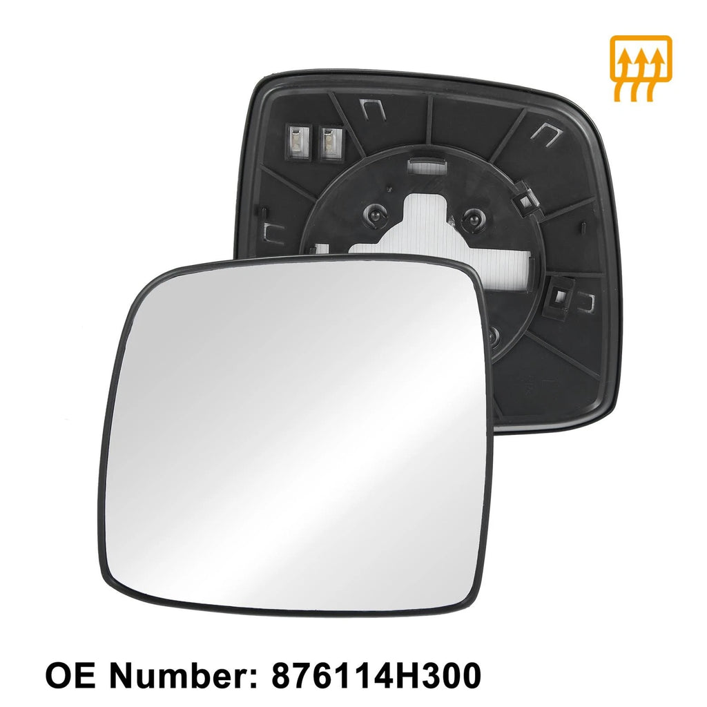 Heated Rearview Mirror Glass 876114H300 for Hyundai iLOAD TQ (2007–2019)