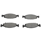 Set of 4 Front Ceramic Brake Pads for Jeep Grand Cherokee (1999–2002)
