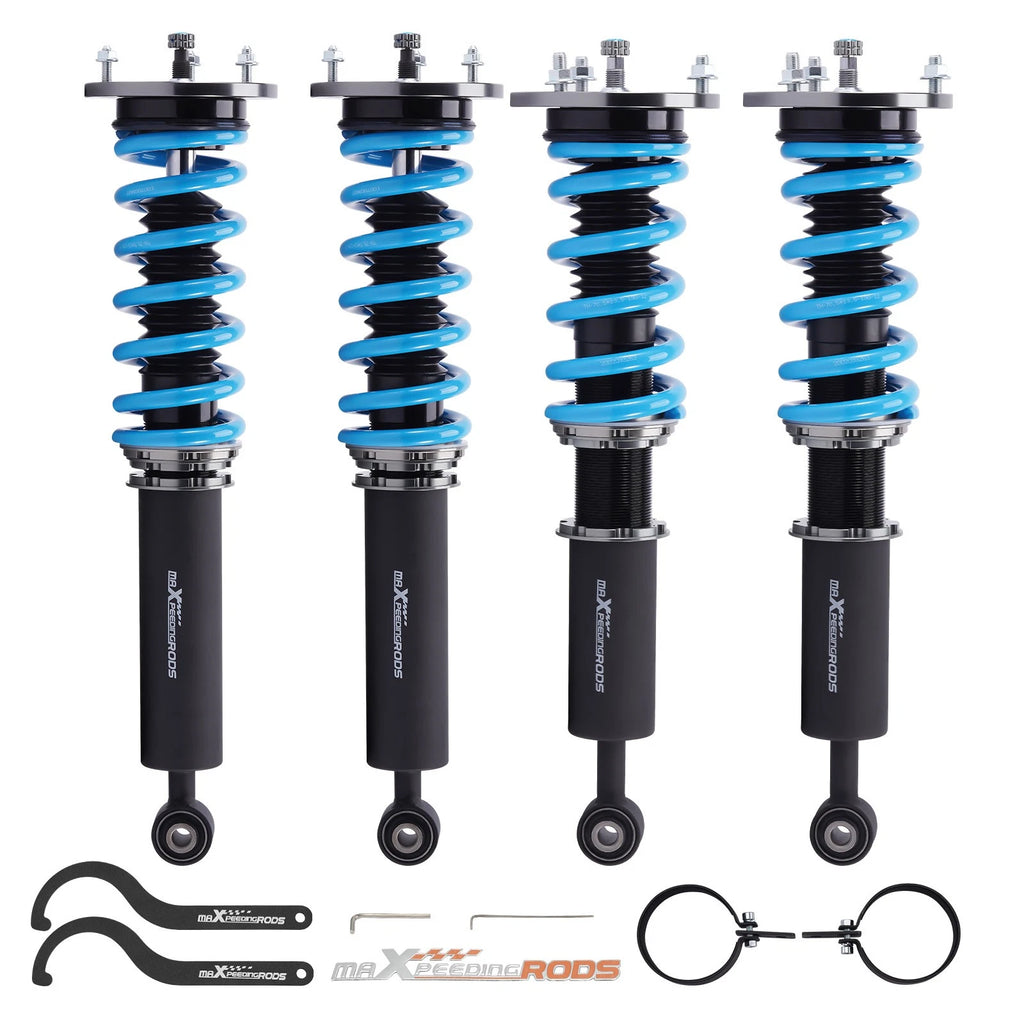 Set of 4 Damper Coilover Springs Lowering Kit for Lexus LS400 (1995–2000)