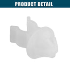 10 Pcs Hood Prop Rod Clip Retainer for Honda Prelude (1992–2001) White