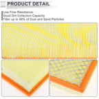 Car Engine Air Filter No. 68441763AA/53032404AA for Dodge Ram 1500 