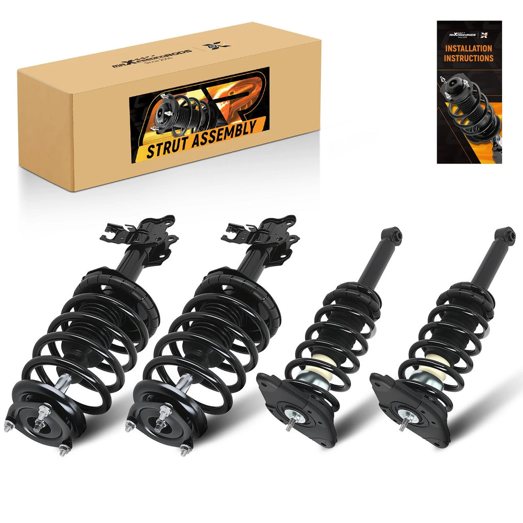 Set of 2 Front Rear Struts Assembly for Nissan Sentra (2004–2006)