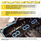 Valve Cover Gasket Set for Chrysler 300 (2005–2015) & Dodge Challenger (2008–2015)
