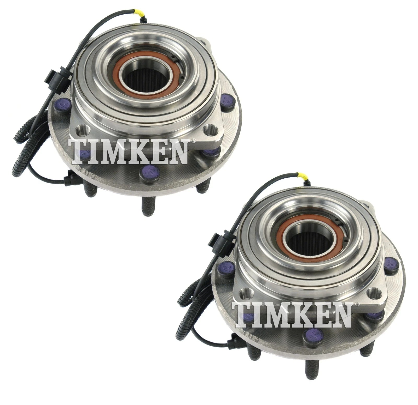 Set of 2 Timken Front Wheel Bearing Hub Kit for Ford F-250 F-350 SD (2011–2016)