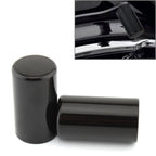 2Pcs Docking Hardware Point Covers Kit for Harley Touring FLHX (2009–2023) Black