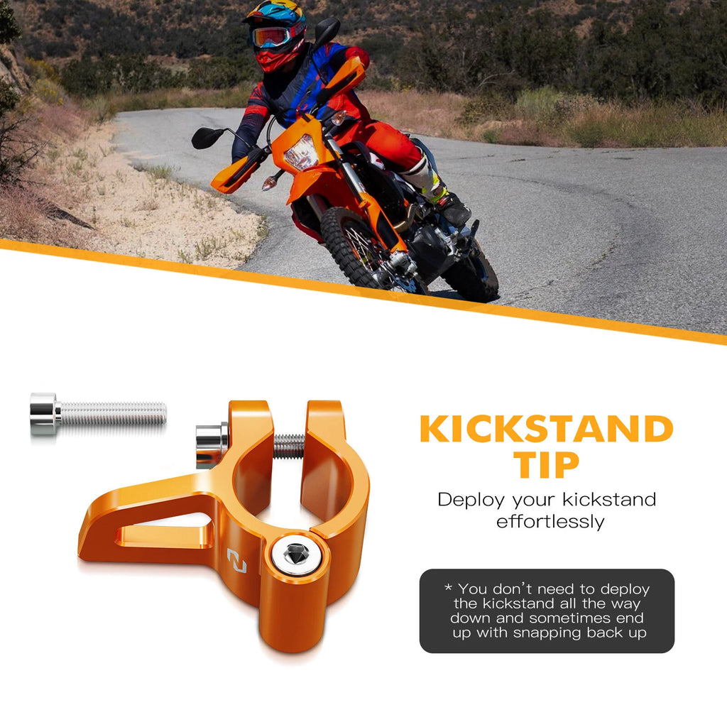 CNC Kickstand Tip Fat Foot Aluminum for KTM 690 Enduro R/RA (2008–2023)