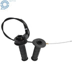 Twist Throttle Hand Grips Cable Clamp for Coleman CT100U CT200U (2000–2023)