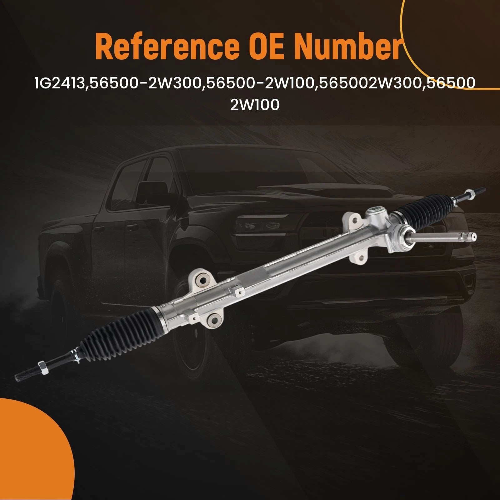 Electric Power Steering Rack and Pinion for Hyundai Santa Fe V6 (2013–2018)