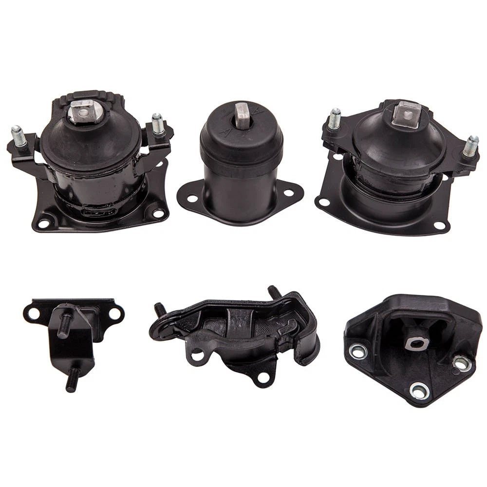 Set of 6 Motor & Transmission Mounts for Honda Accord 3.0L (2003–2007)