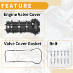 Engine Valve Cover with Gasket No. 5184069AN for Dodge Charger (2011–2023)