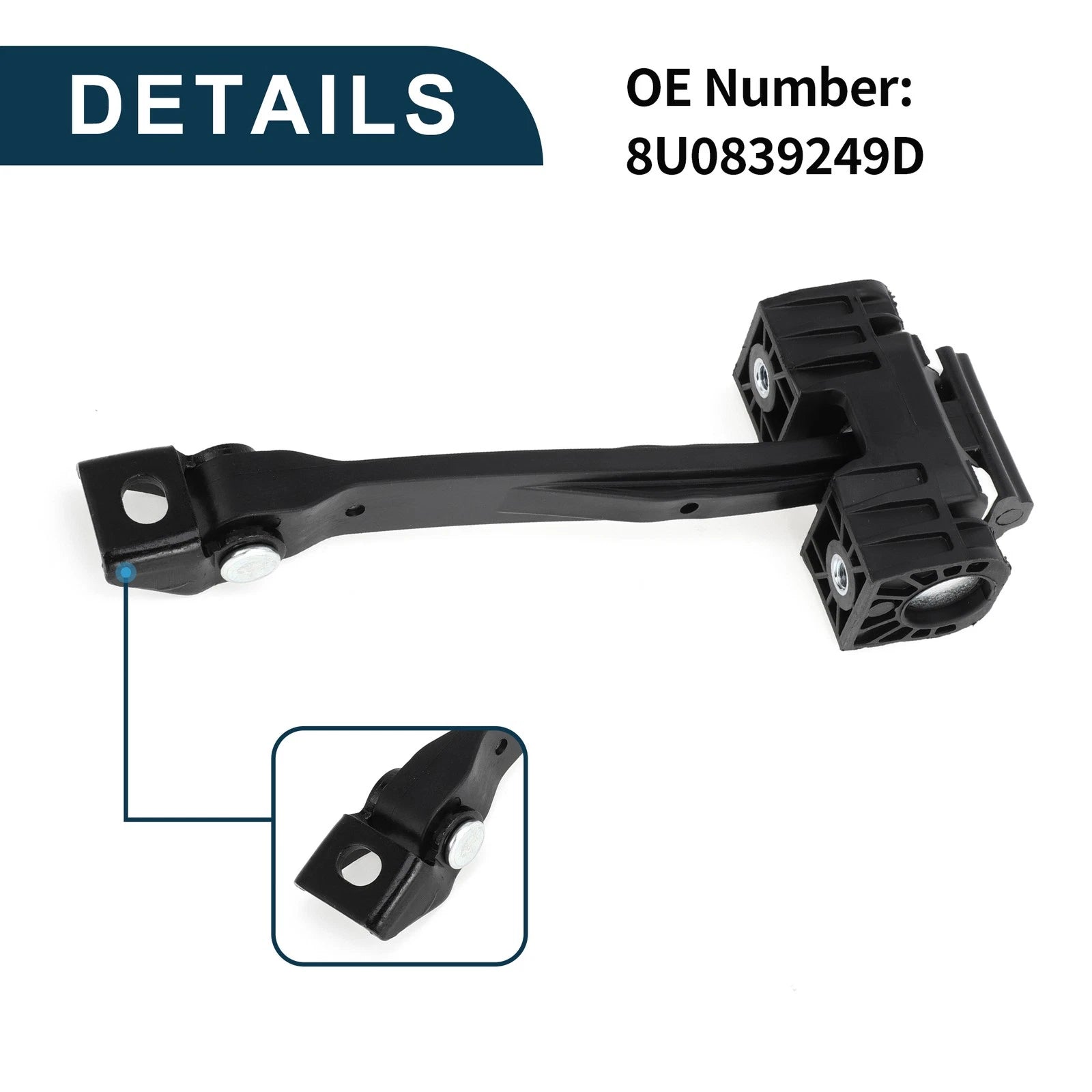 Door Check Strap Stopper No.8U0839249D for Audi Q3 (2011–2018)