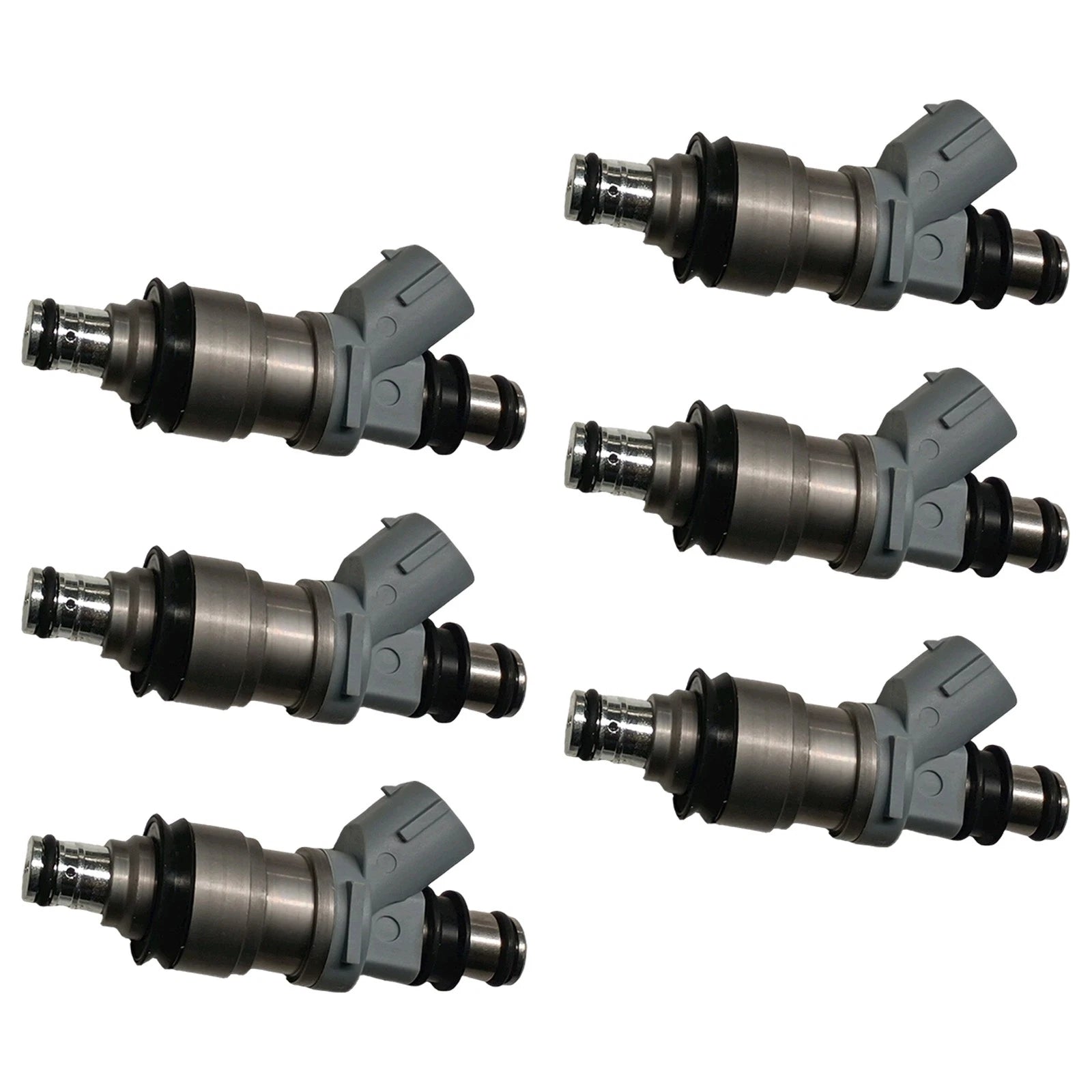 Set of 6 Fuel Injectors for Toyota 4Runner, Camry, Tacoma, T100 (1996–1998)