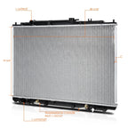 Aluminum Core Cooling Radiator for Honda Pilot (2006–2008) DPI-2956