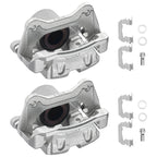 Pair Front Brake Calipers for Hyundai Sonata (2011–2014) 2.0L, with Bracket