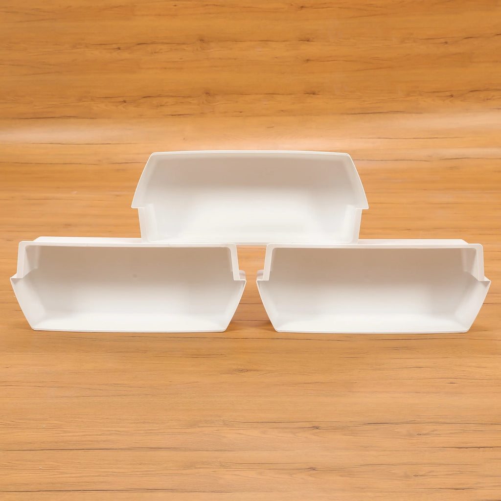 3 Pack Door Shelf Bin for Roper Whirlpool Refrigerators