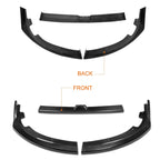 Carbon Fiber Front Bumper Spoiler Lip for Subaru WRX STI (2008–2010)
