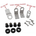 Bolt-On Radiator Bracket Kit for Honda Civic EG EK (1992–2000) K20 K24 K-Swap