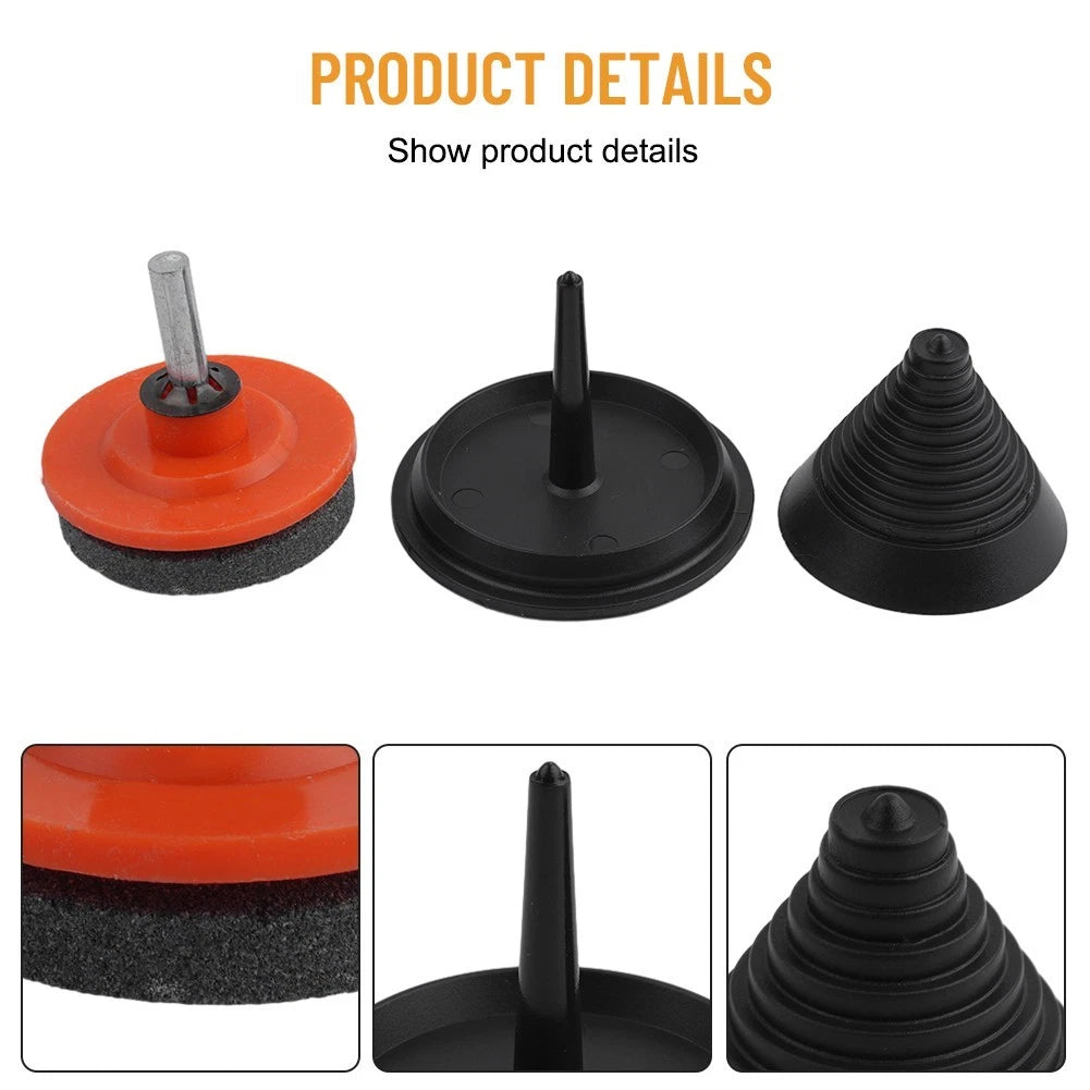 Lawn Mower Sharpener Tool Kit (1.97-1.85 Inch) 4500 RPM