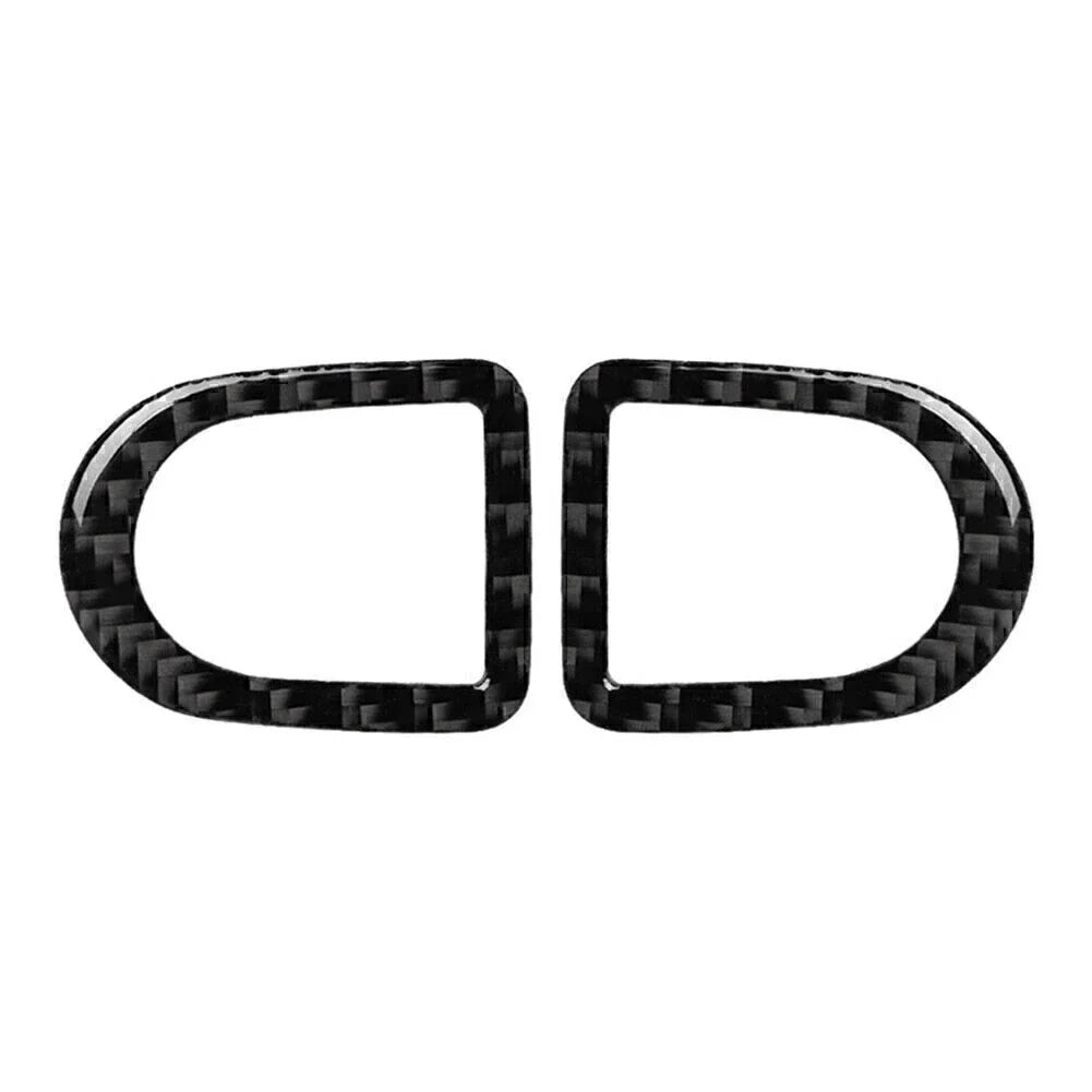 Carbon Fiber Door Lock Pins Covers for Ford Mustang (2009-2013)