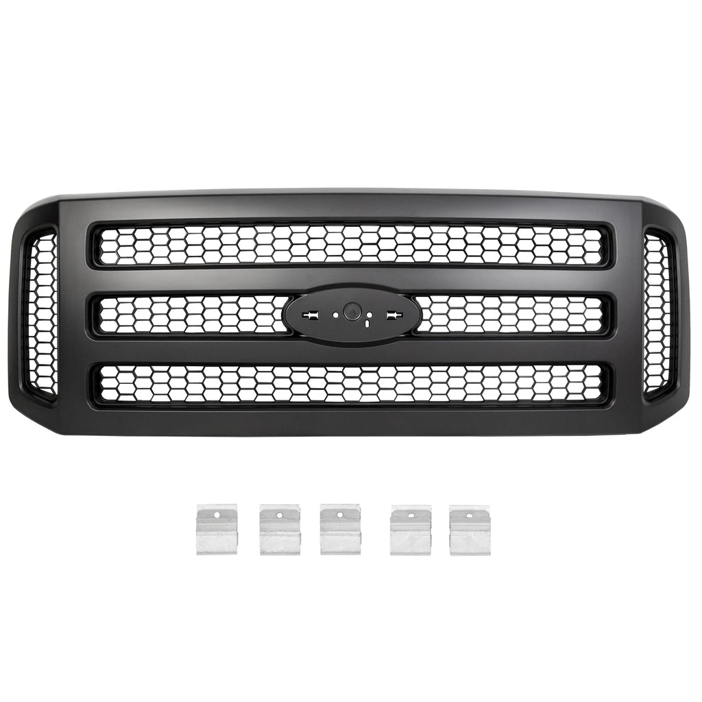 Front Grille Assembly for Ford F-250 F-350 F-450 (2005–2007) FO1200457