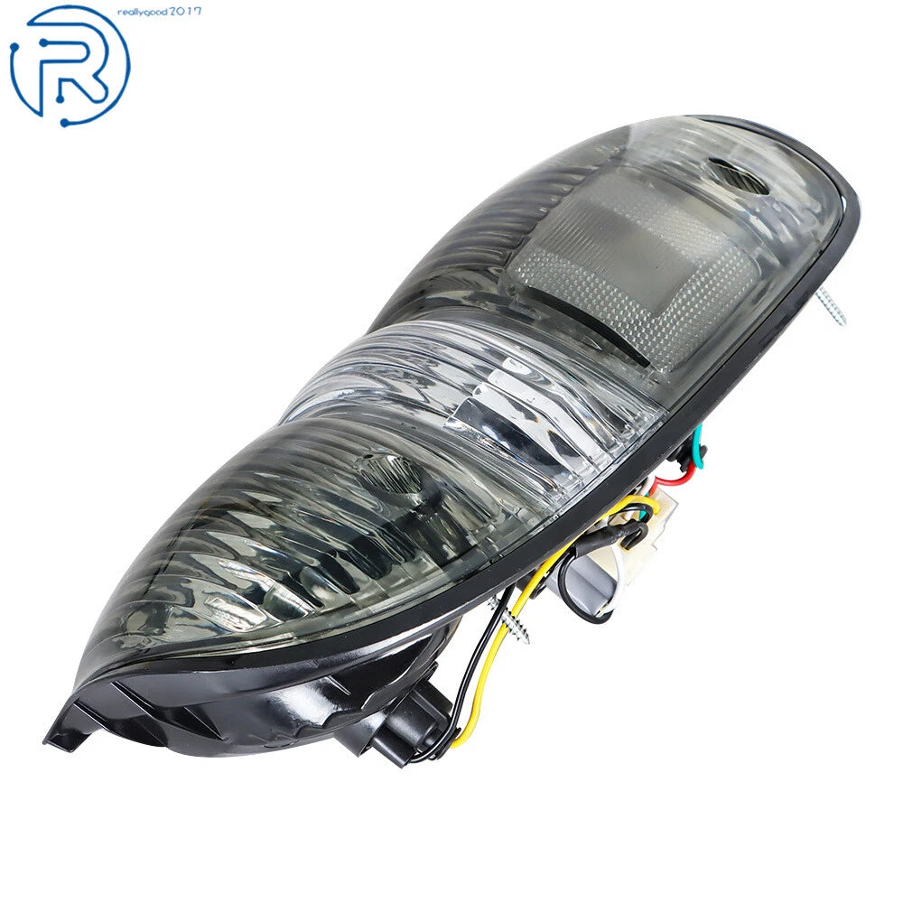 Set of 2 Smoke Tail Lights for Toyota Tacoma (2001–2004)