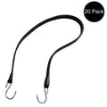 Set of 20 31" Rubber Tarp Straps for Flatbed Truck Trailer