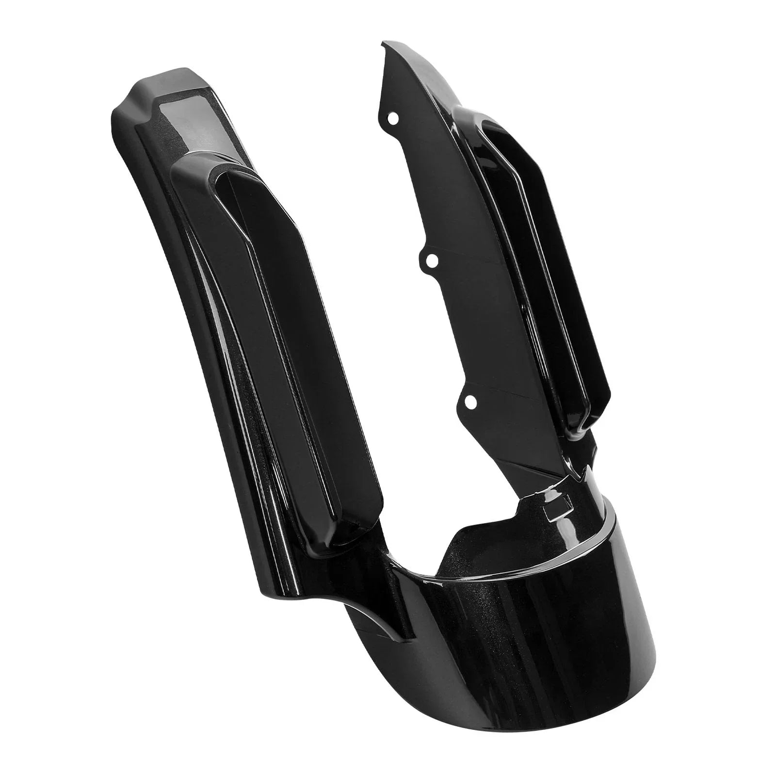 Rear Fender Filler Panels for Harley CVO Road Glide (2014 - 2023) Black Tempest