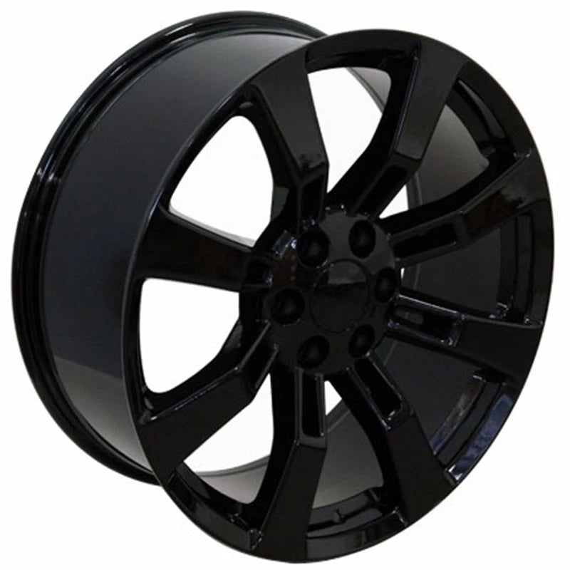 Wheel 22x9 Black OEM Replacement for 2003-2008 GMC Savana (OWH1101)