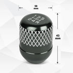 5-Speed Aluminum Shift Knob for Universal JDM Type-R Style (42mm)