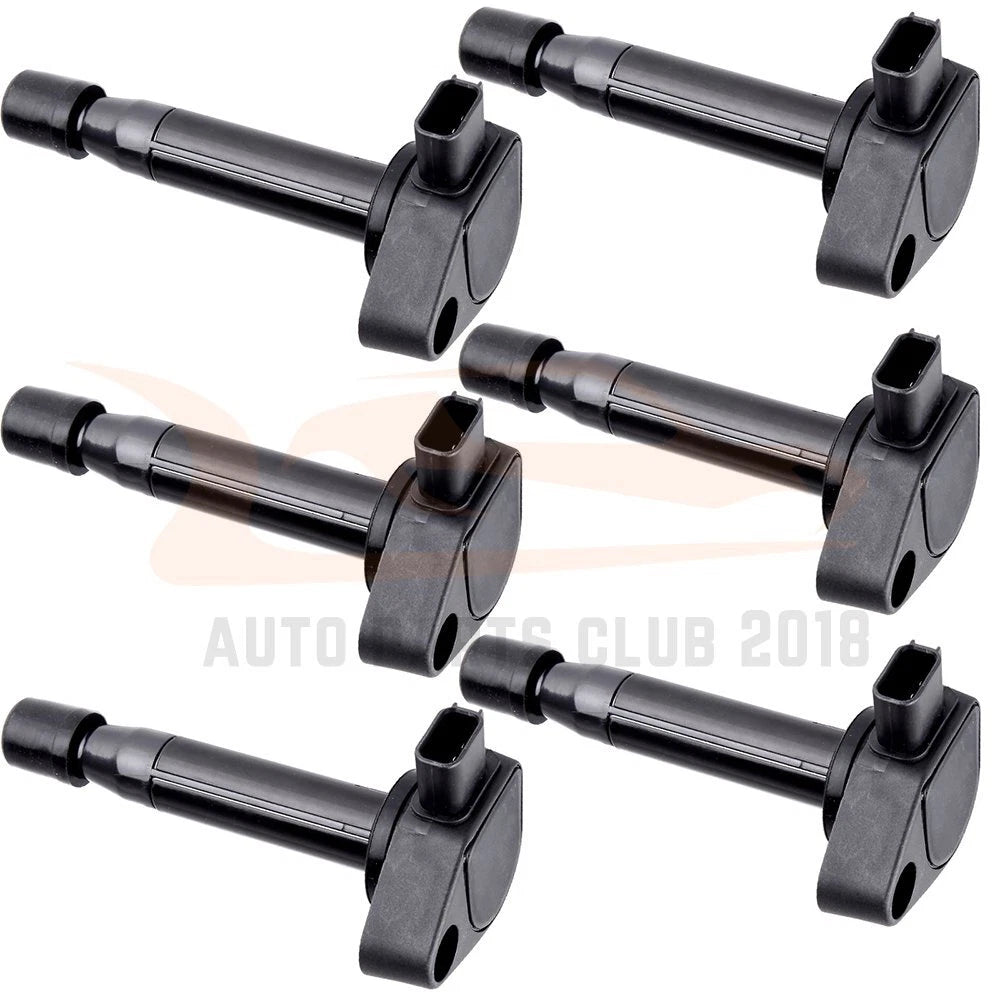 Set of 6 Ignition Coils for Honda Accord Odyssey Acura TL CL