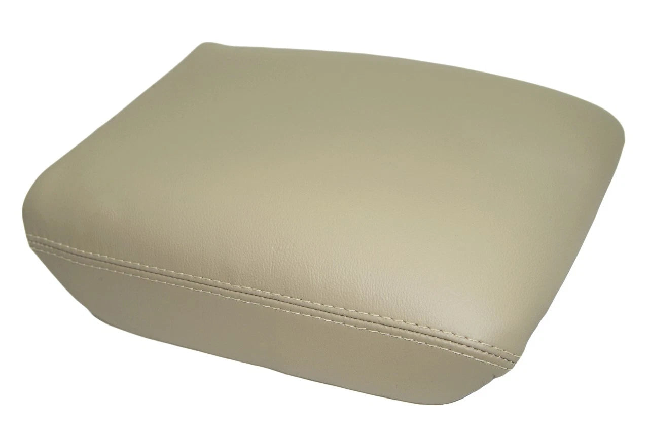 Center Console Armrest Cover for Honda Pilot (2003–2008) Beige Leather